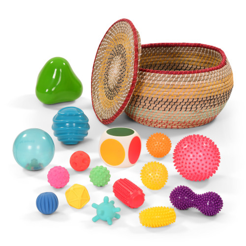 Sensory Ball Treasure Basket