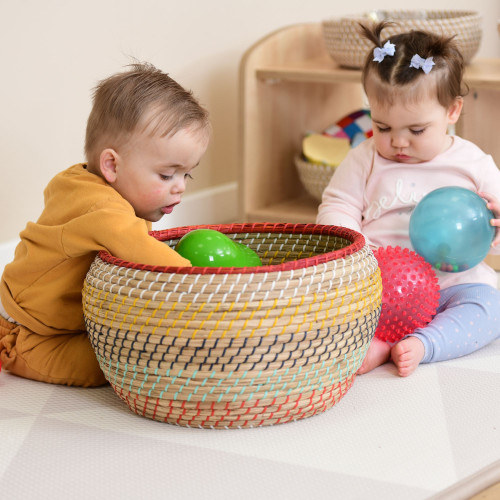 Sensory Ball Treasure Basket