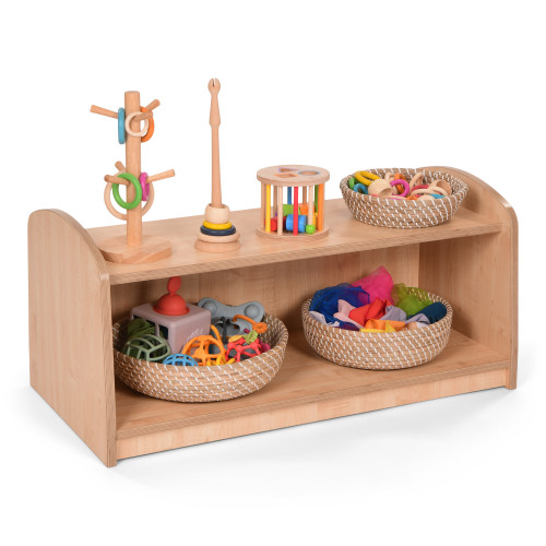 Extra Low Level Closed Shelving Unit