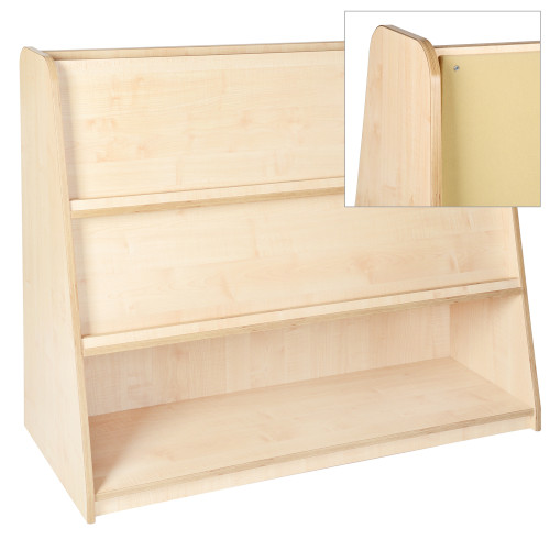 High Level Book Unit Wing Back with Display Board