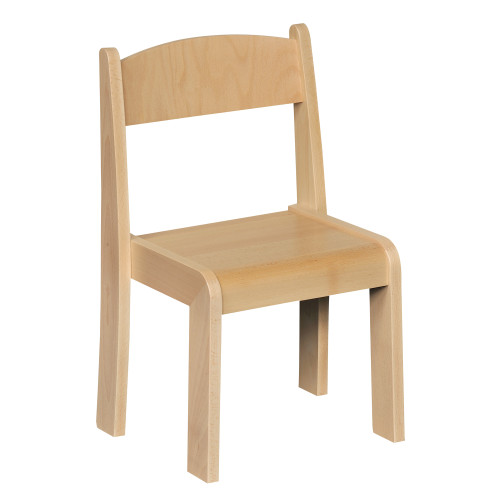 Natural Stackable Chair 31cm