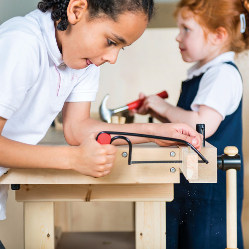 Set of Hacksaws and Blades for Early Years Workshop