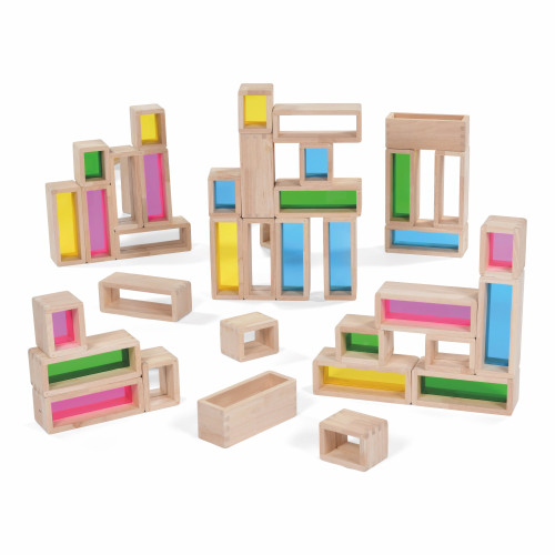 Set of Large Colourful Rainbow Blocks