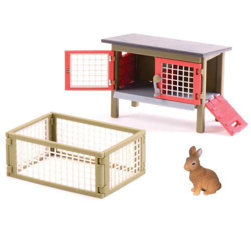 Small World Rabbit Hutch Set