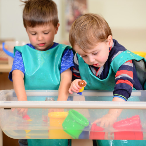 Transparent Water Tray 2-3yrs
