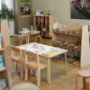 Natural Stackable Chair Set (35cm leg)