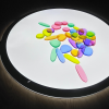 Interactive Round Light Board