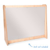 Perspex Mirror Board for High Level Unit