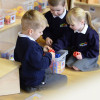 High Level Unit HLSU2 with Plastic Storage & Pots (Transparent)