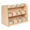 Low Level Natural Round Basket Set