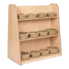 Mid Level Round Seagrass Basket Set