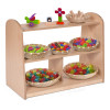 Low Level Open Shelving Unit