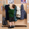 Mobile Double Sided Cloakroom Unit