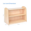 Water Area Low Level Closed Shelving Unit