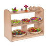 Low Level Open Shelving Unit