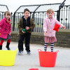 Set of Coloured Trugs