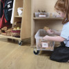 Mobile Double Sided Shelving & Role Play Unit