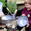 Outdoor Mud Kitchen & Sand Area 3-7yrs