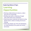 Exploring Nature Resource Collection 3-7yrs