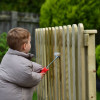 Freestanding Picket Fence Panel