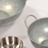 Set of Outdoor Metal Bowls