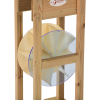 Outdoor Wooden Sand Wheel & Mill Set