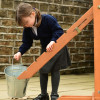 Giant Wooden Balance Scale