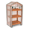 Wooden Greenhouse with Storage Set