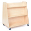 Water Area Mobile Double Sided Shelving Unit