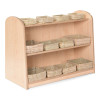 Low Level Natural Square Basket Set
