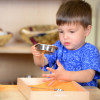 Set of Solid Wooden Trays