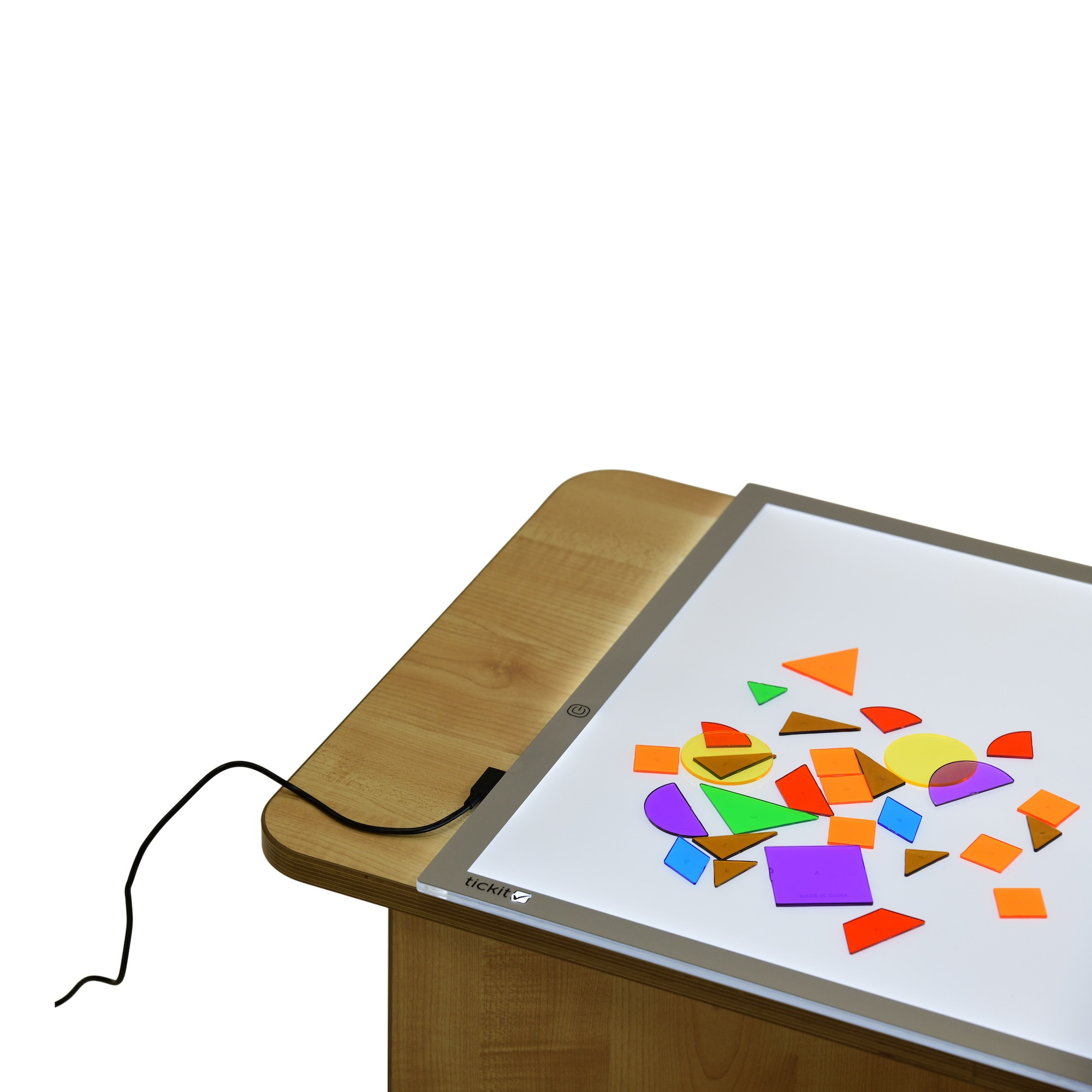 Rectangle Table Play A2 Lightboard with Rectangle Discovery Play Table