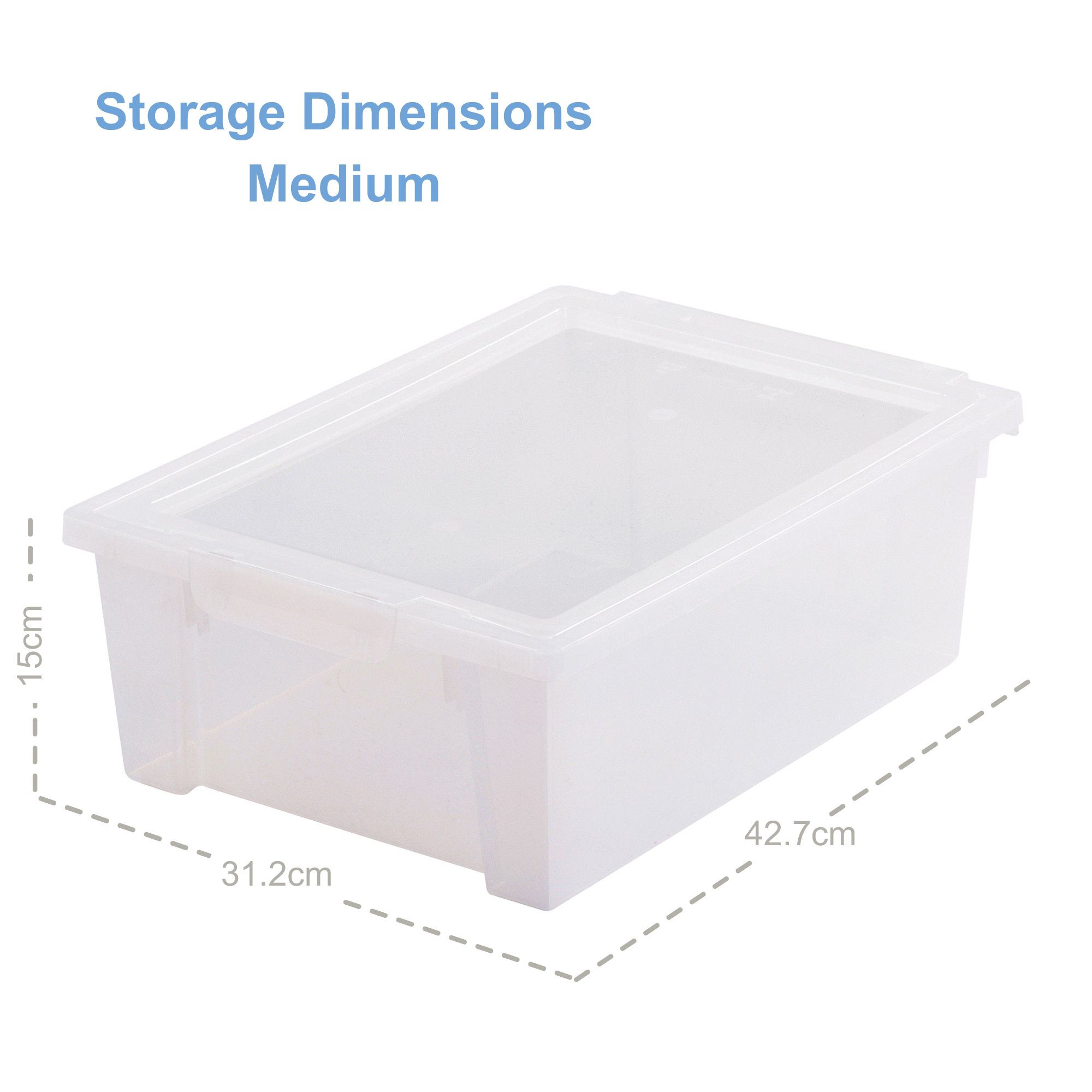 Medium Transparent Box